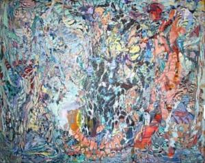 Past the edge of circumstances 019 2015 200x250 acryl op doek